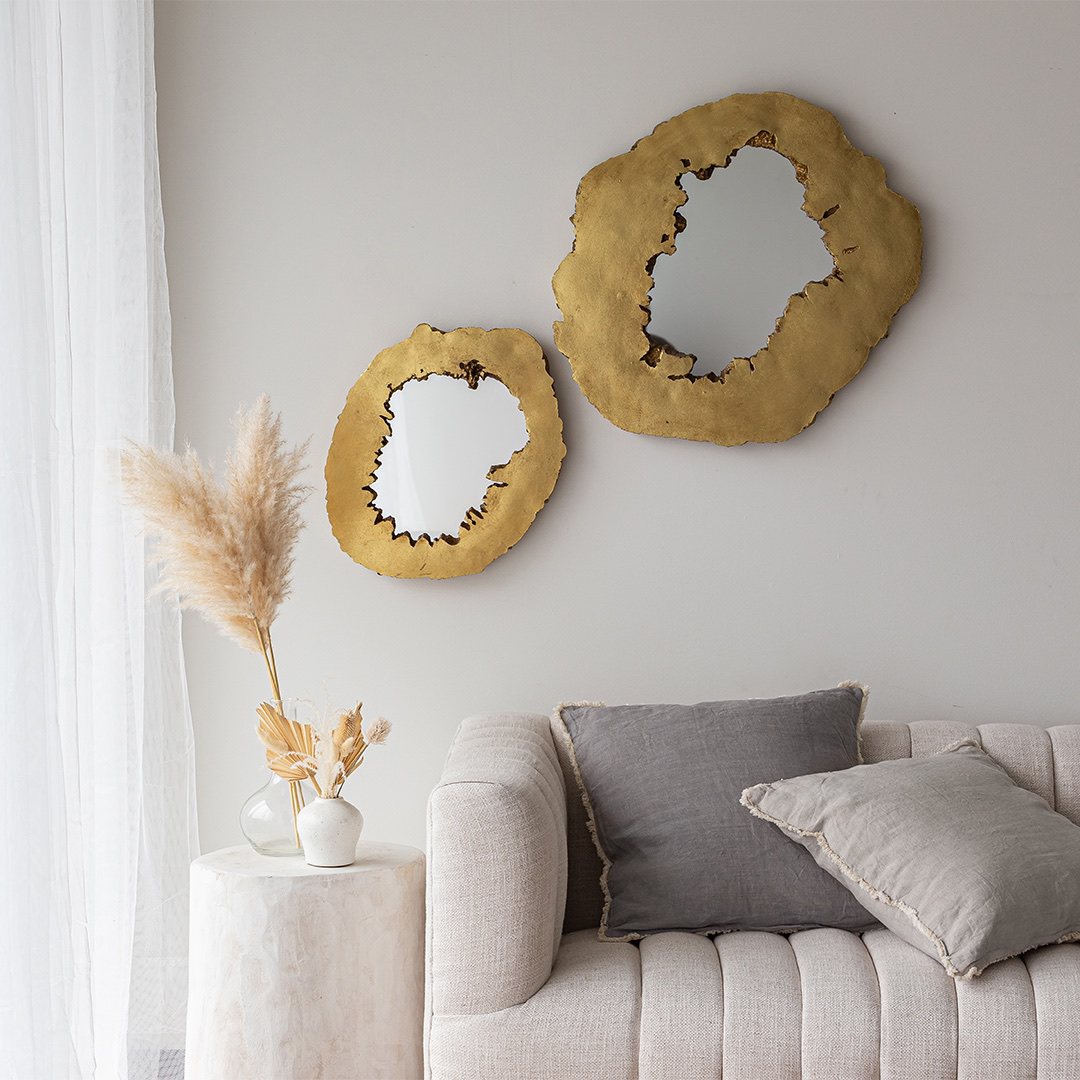 Anthology Large Bark Mirror
