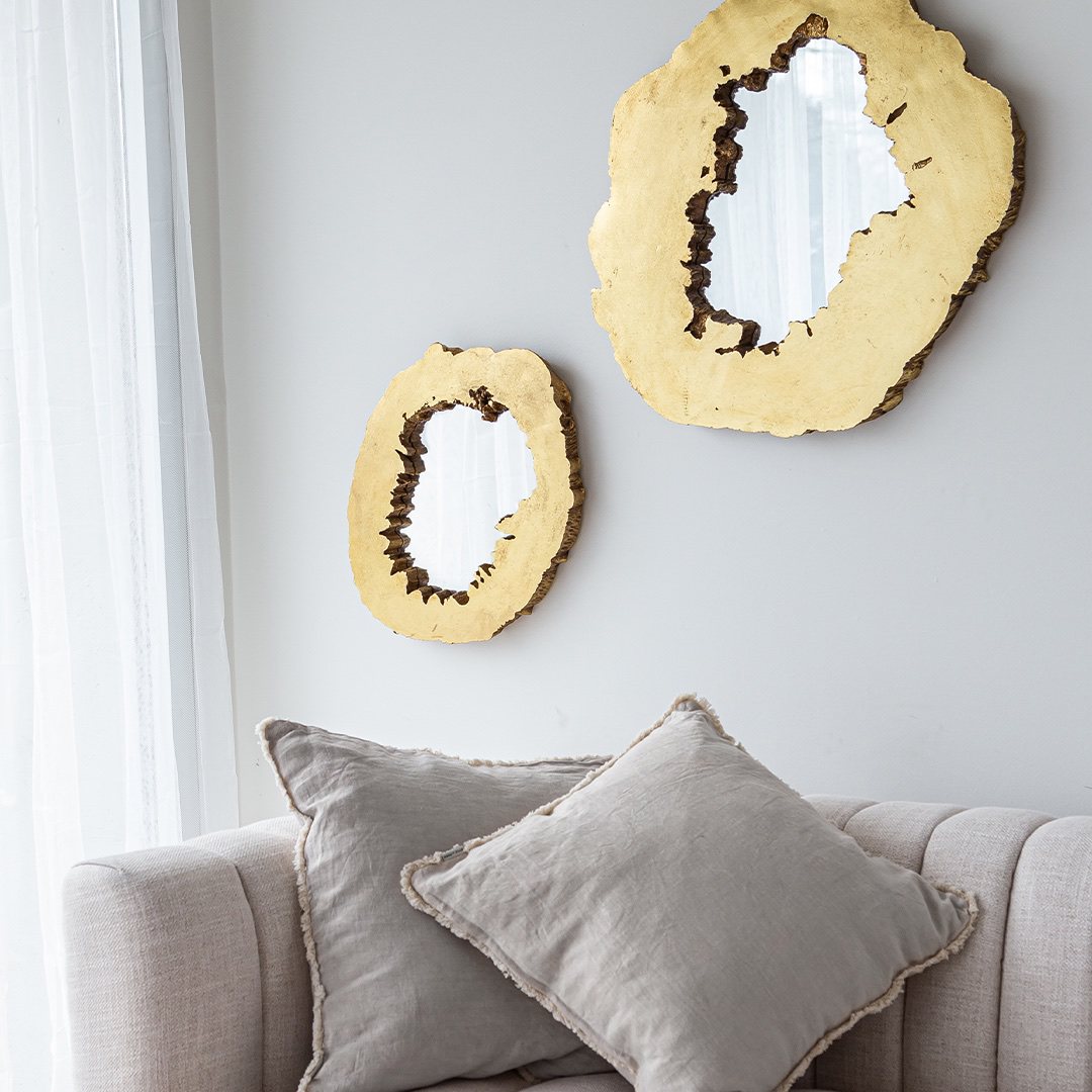 Anthology Small Bark Mirror