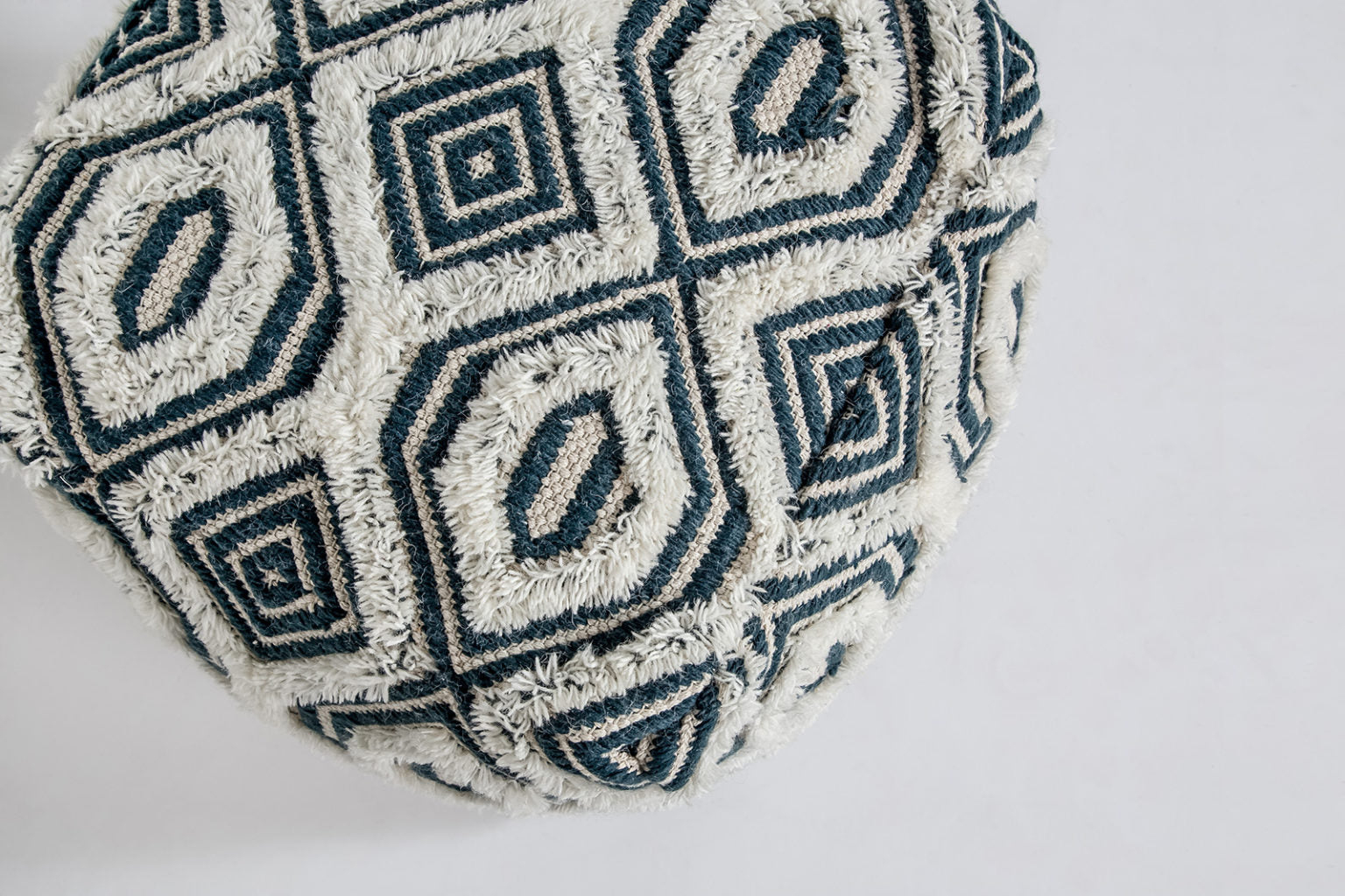 Bohemian Agra Pouf