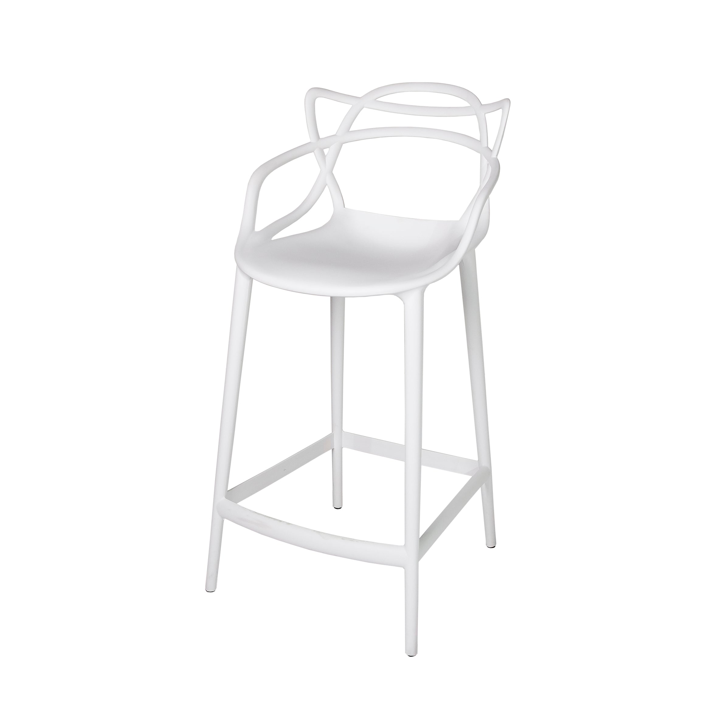 Crane Counter Stool - White