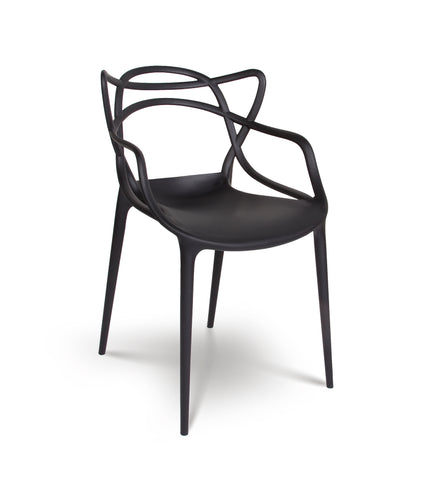 Farah Dining Chair - Mink with Grey Rope
