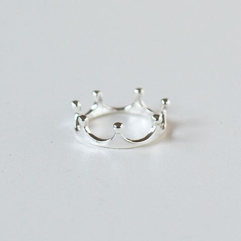 Crown Ring - Silver