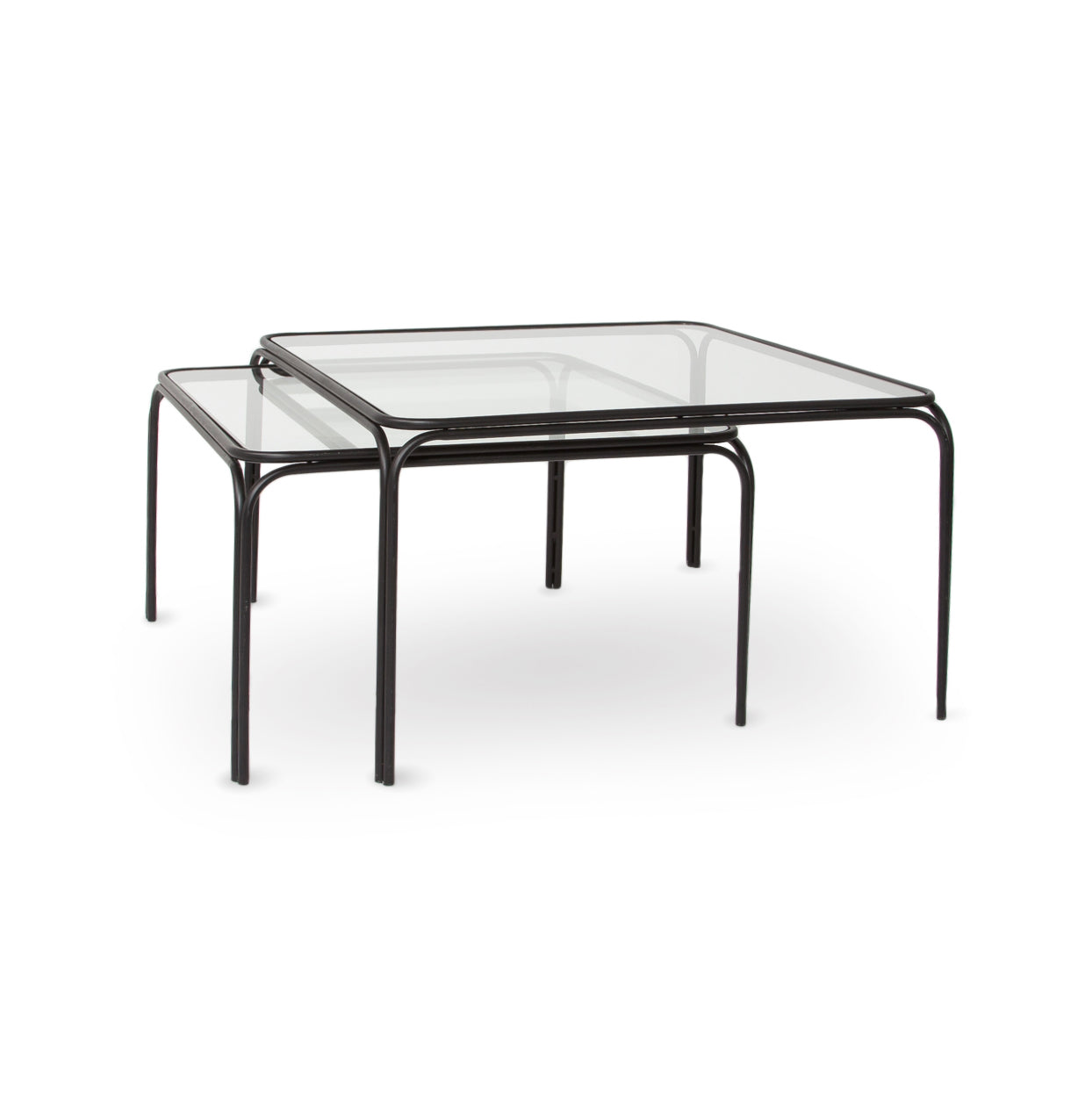 Deco Coffee Tables (Set of 2) - Black