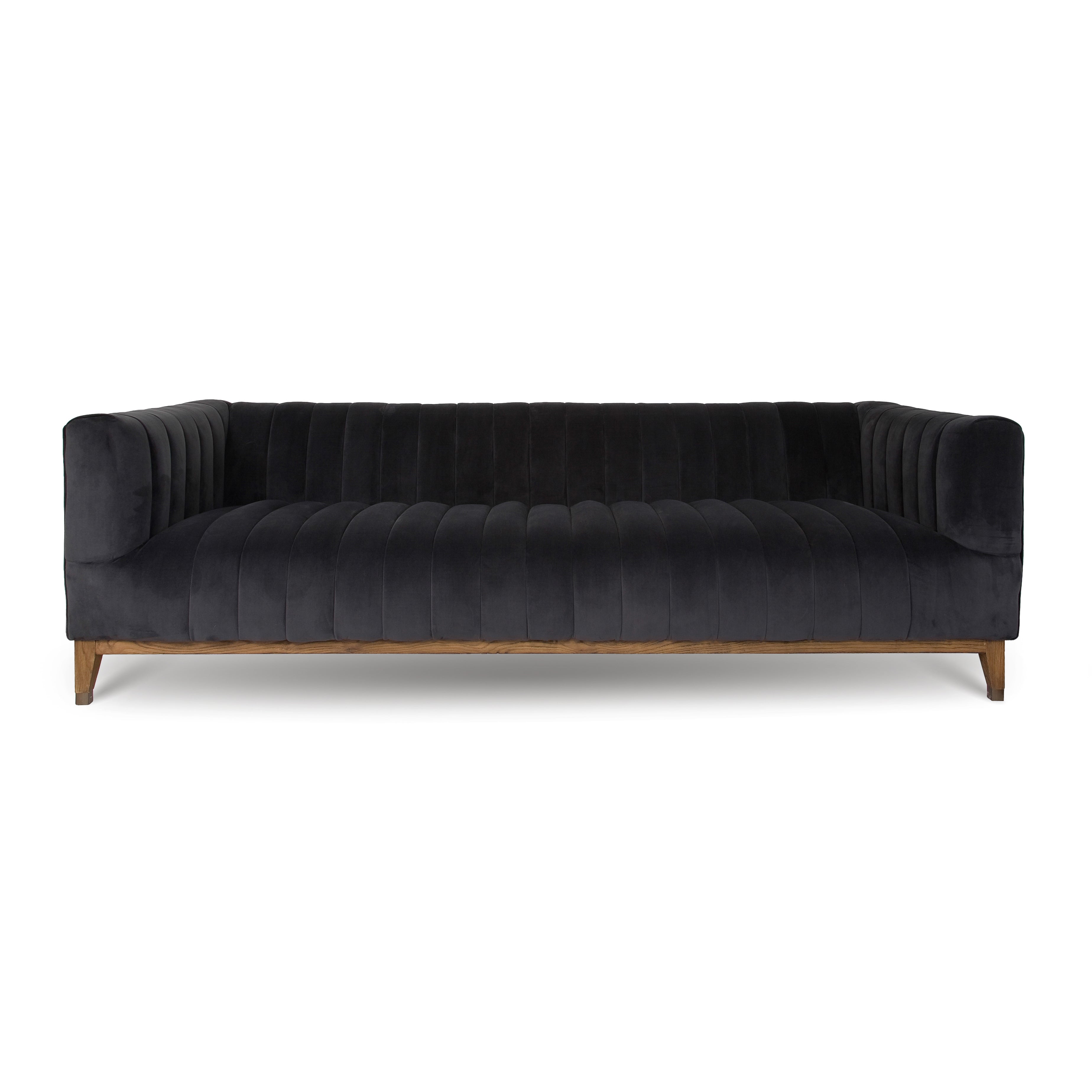 Elliot Condo Size Sofa - Smoke Grey