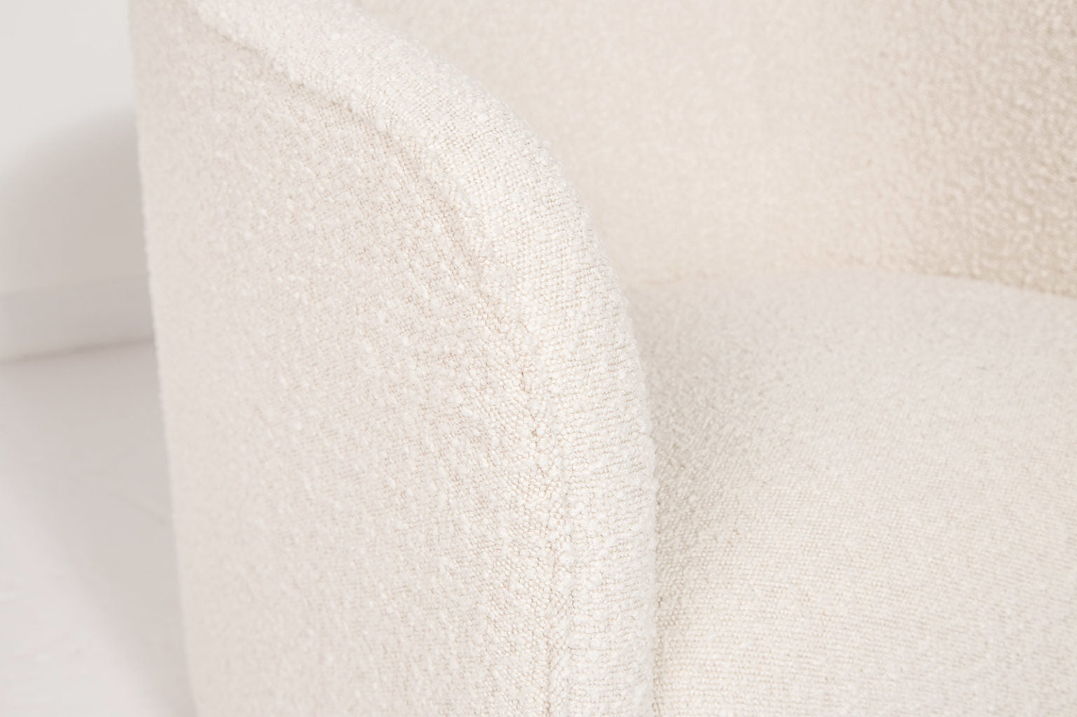 Evita Chair - Cream Boucle