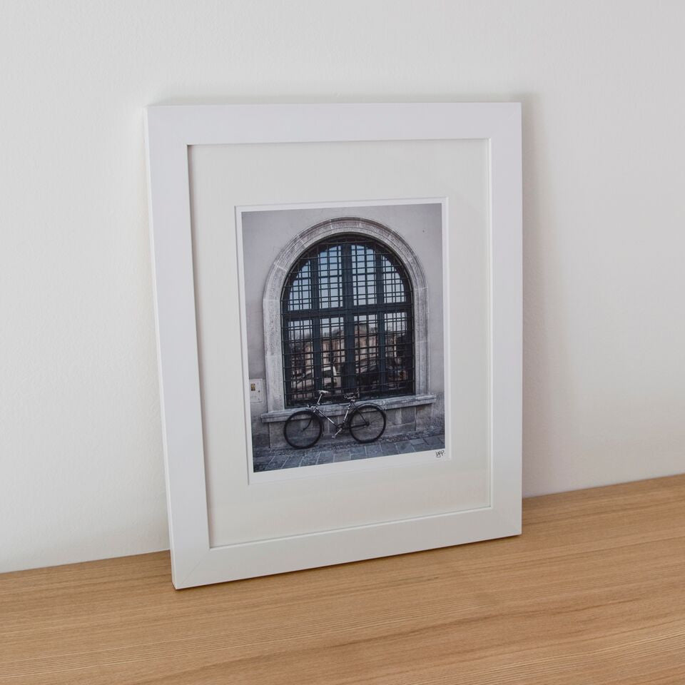 Framed Photograph - Bike