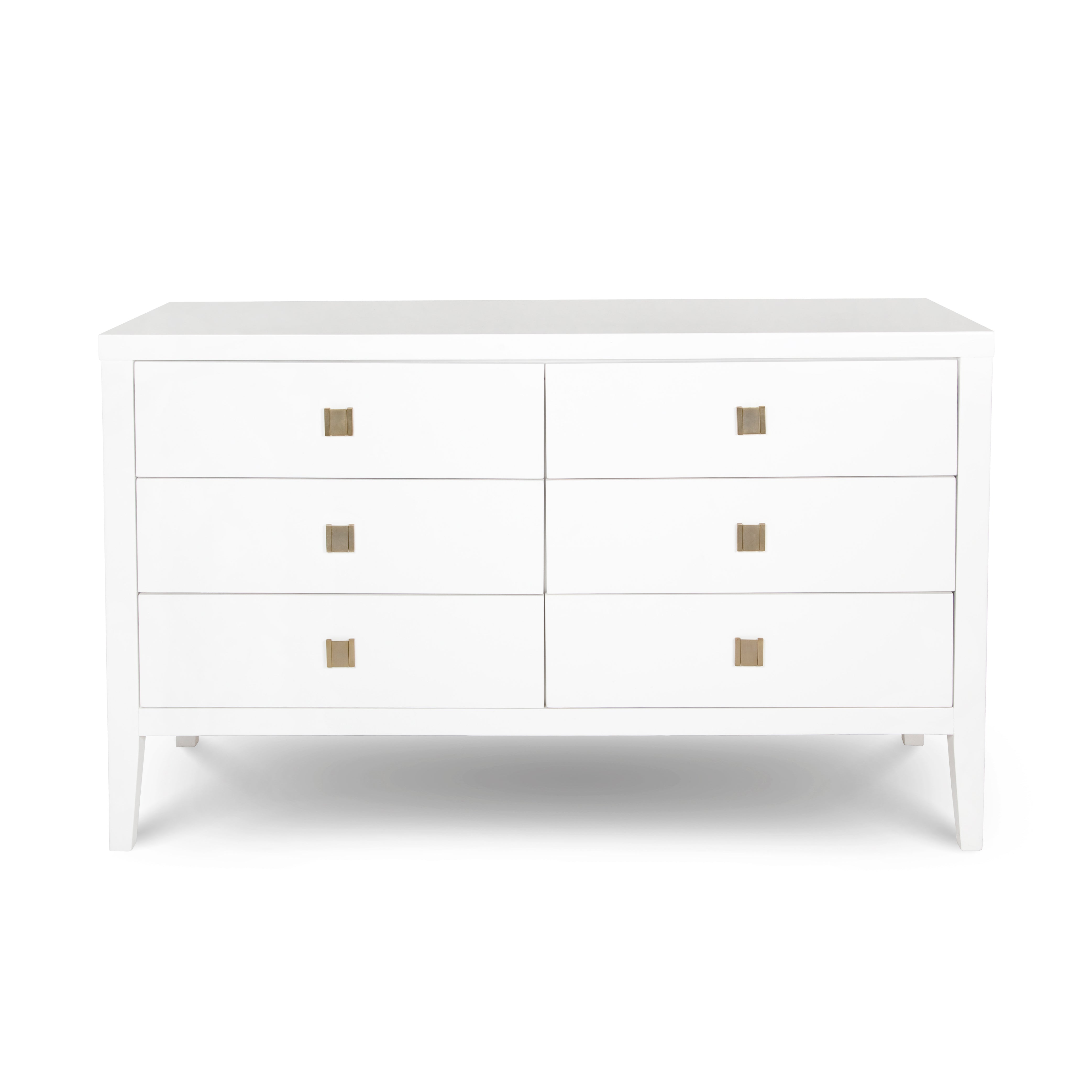 Hara 6 Drawer Dresser - White