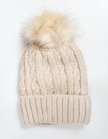 Tony Beanie - White