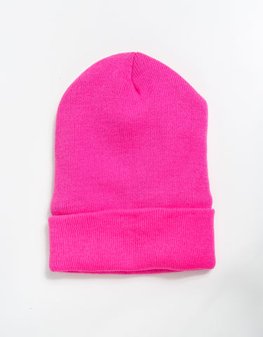 Tony Beanie - Neon Pink