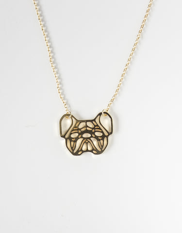 Antler Necklace - Gold