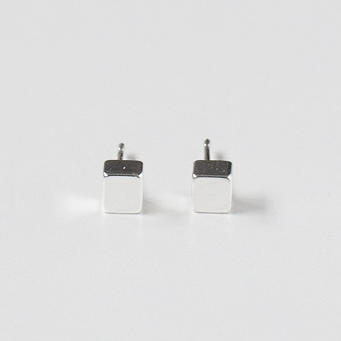 Bloc Earrings - Silver