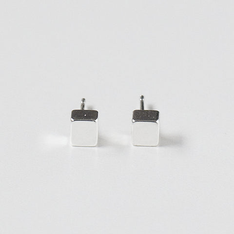 Bloc Earrings - Silver