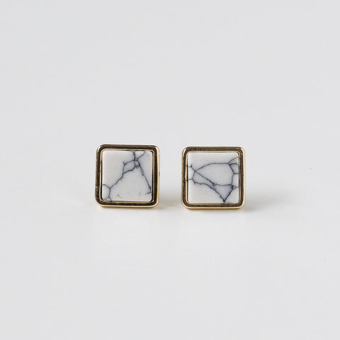 Ore Earrings - Square