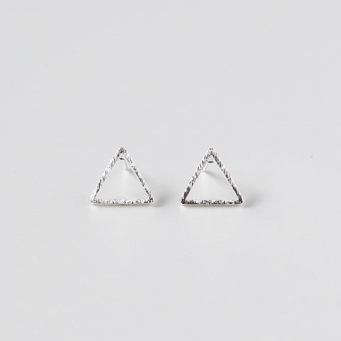 Heart Earrings - Silver