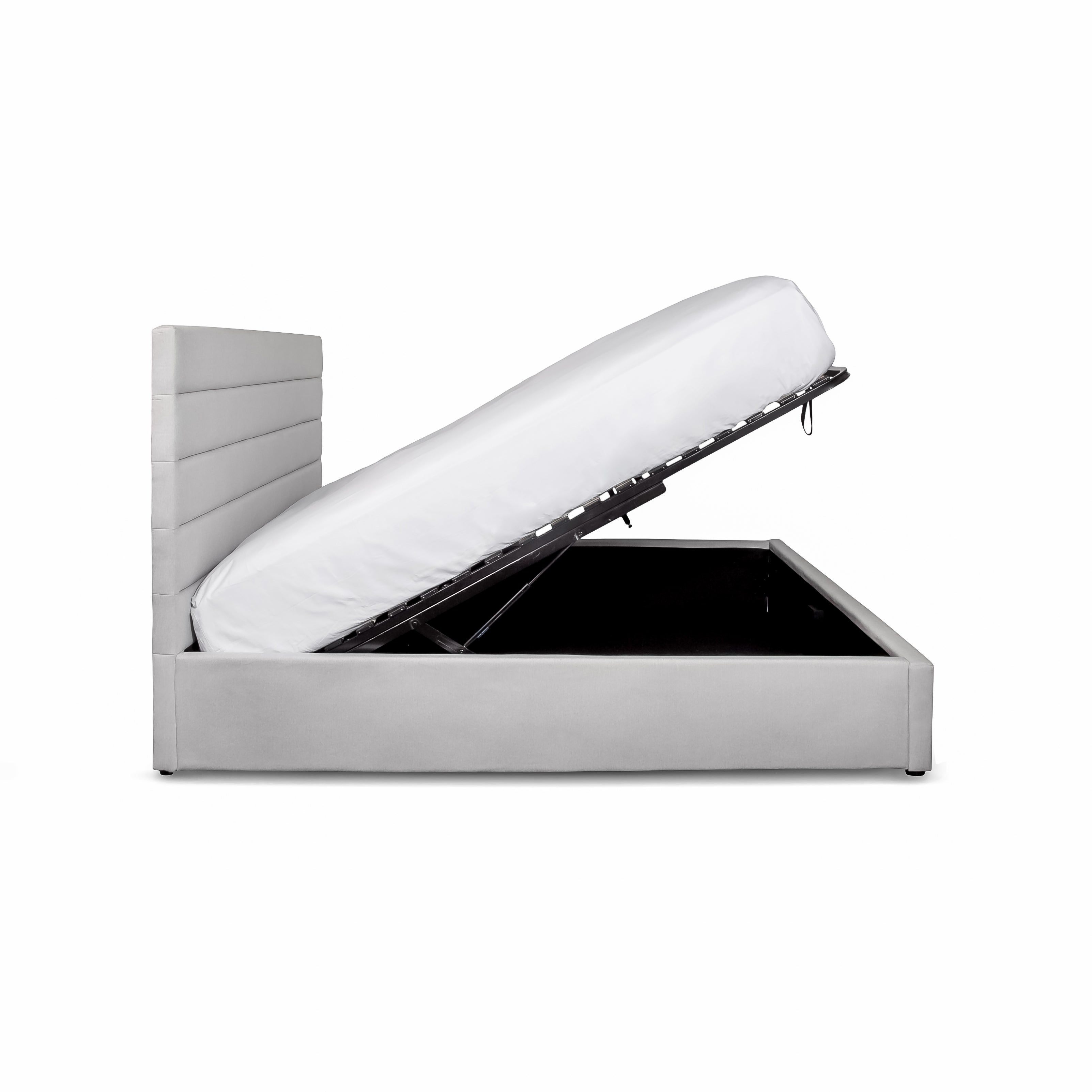 Justin Tall King Storage Bed - Horizon Grey