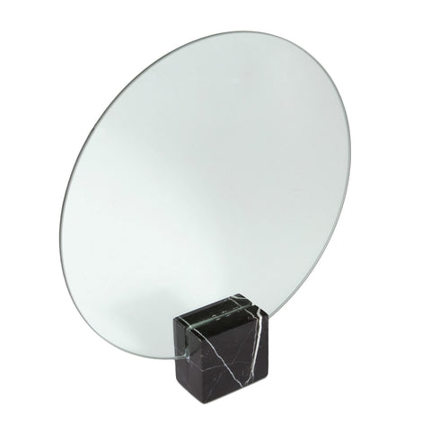 Moon Marble Mirror - Black