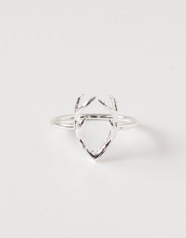 Antler Ring - Silver