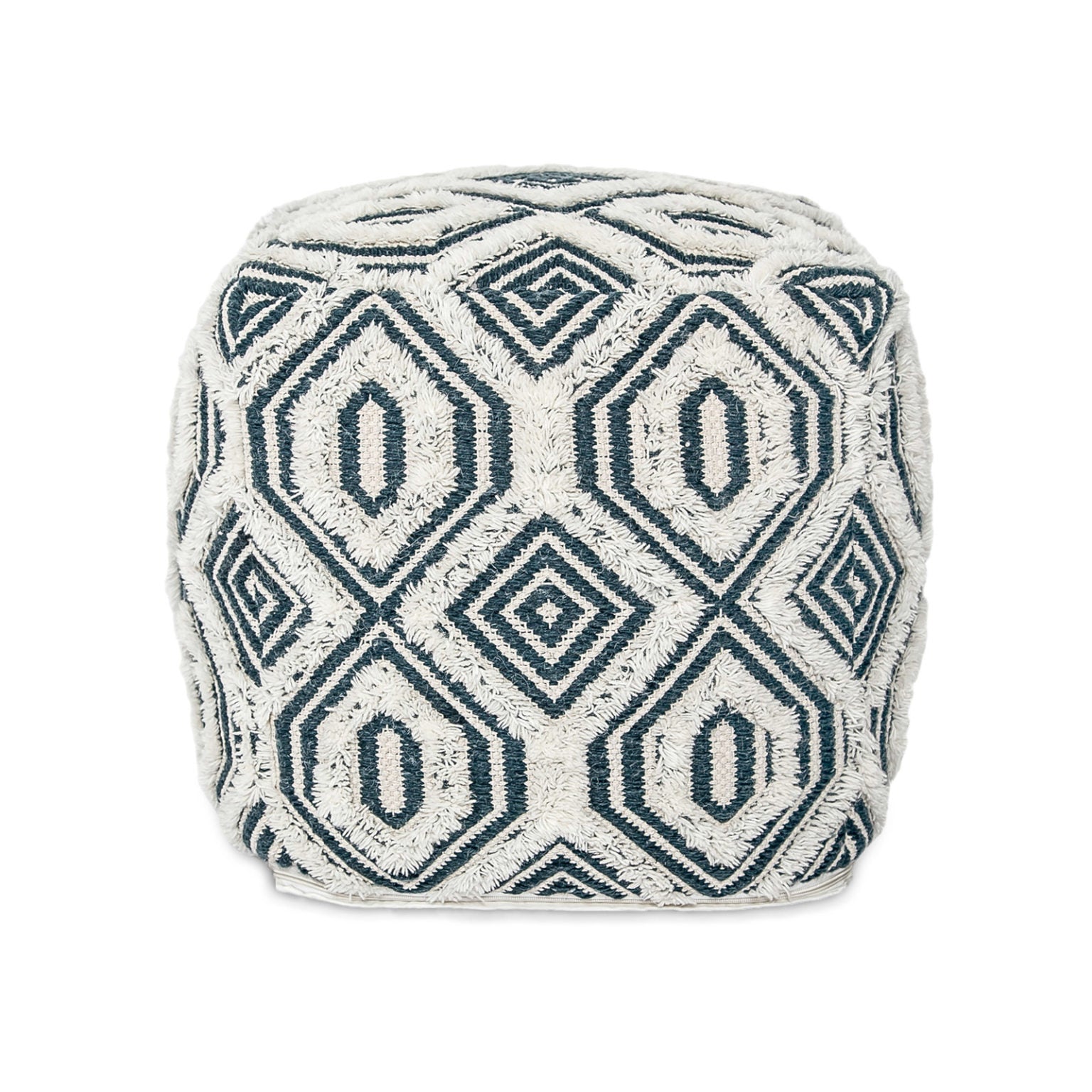 Bohemian Agra Pouf