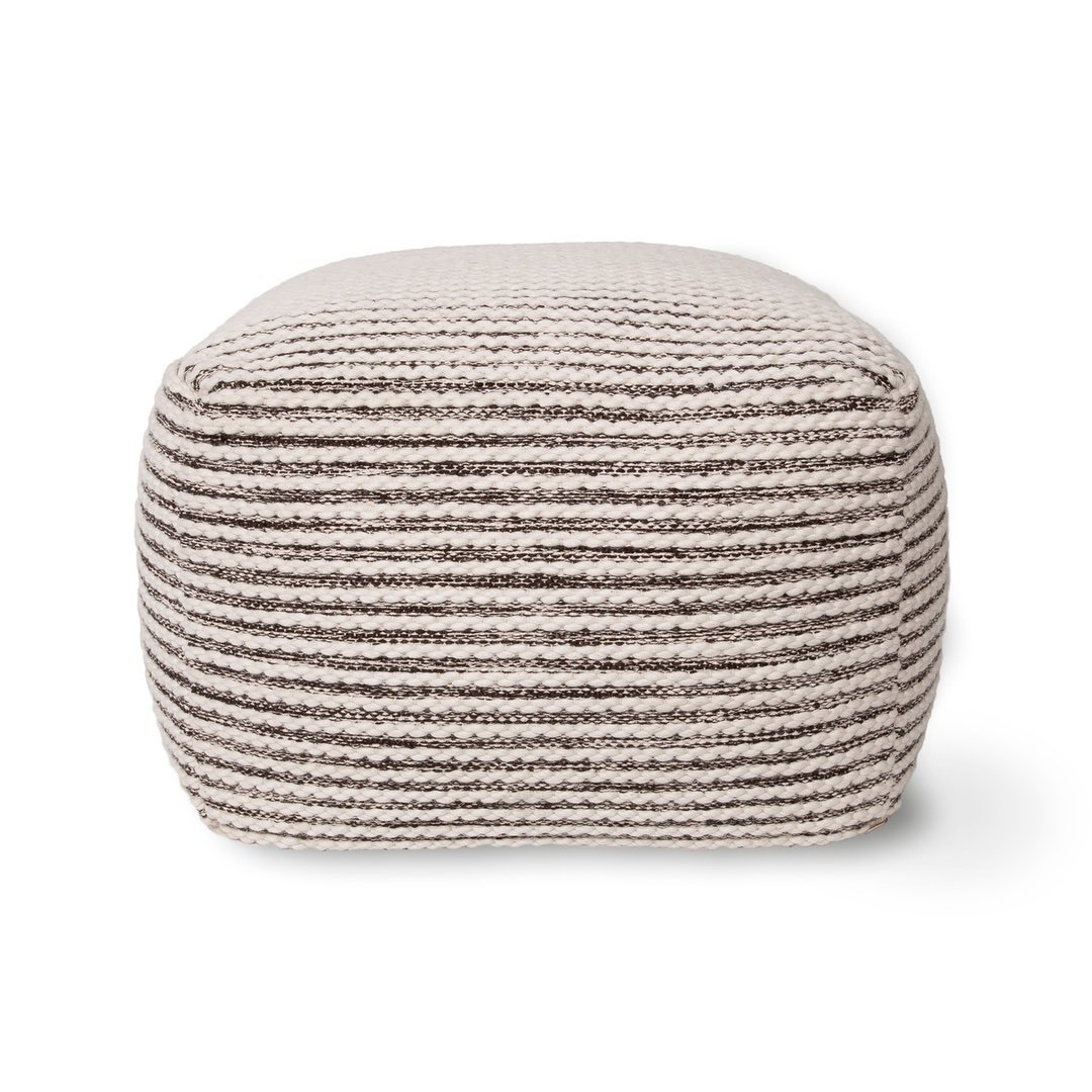 Bohemian Peek Large Pouf