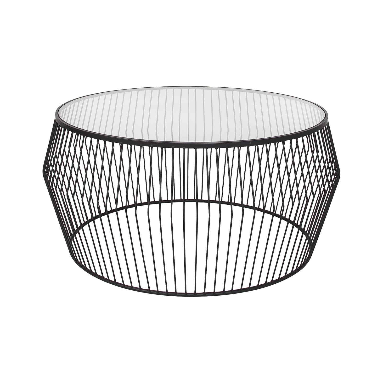 Cyclone Wire Coffee Table - Black