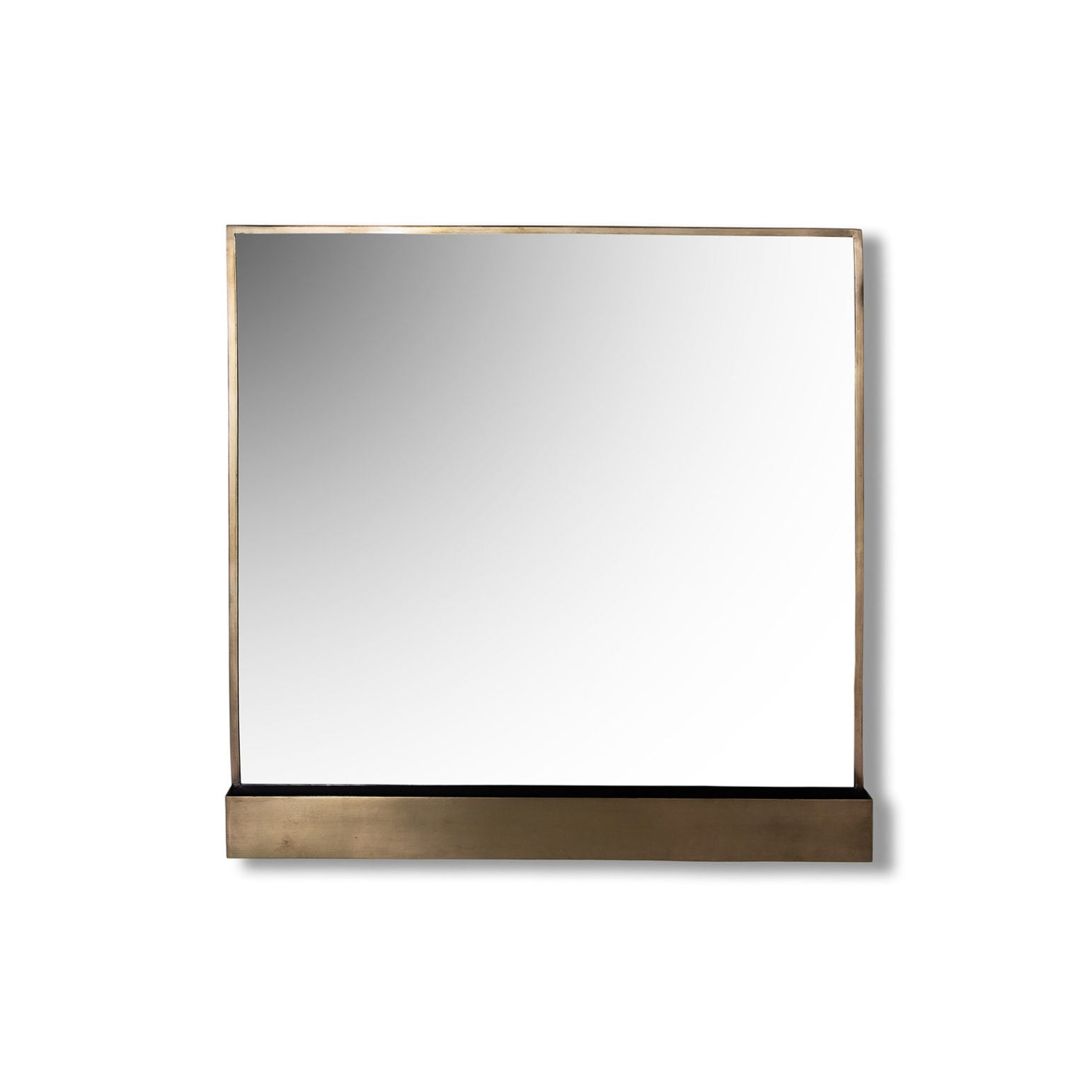District Alcove Mirror - Brushed Gold