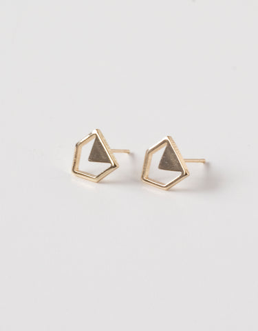 Geo Stud Earrings