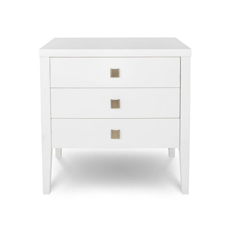 Hara 1 Drawer Accent Table - White