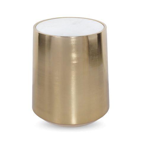 Cyclone Glass Accent Tables (Set of 2) - Gold