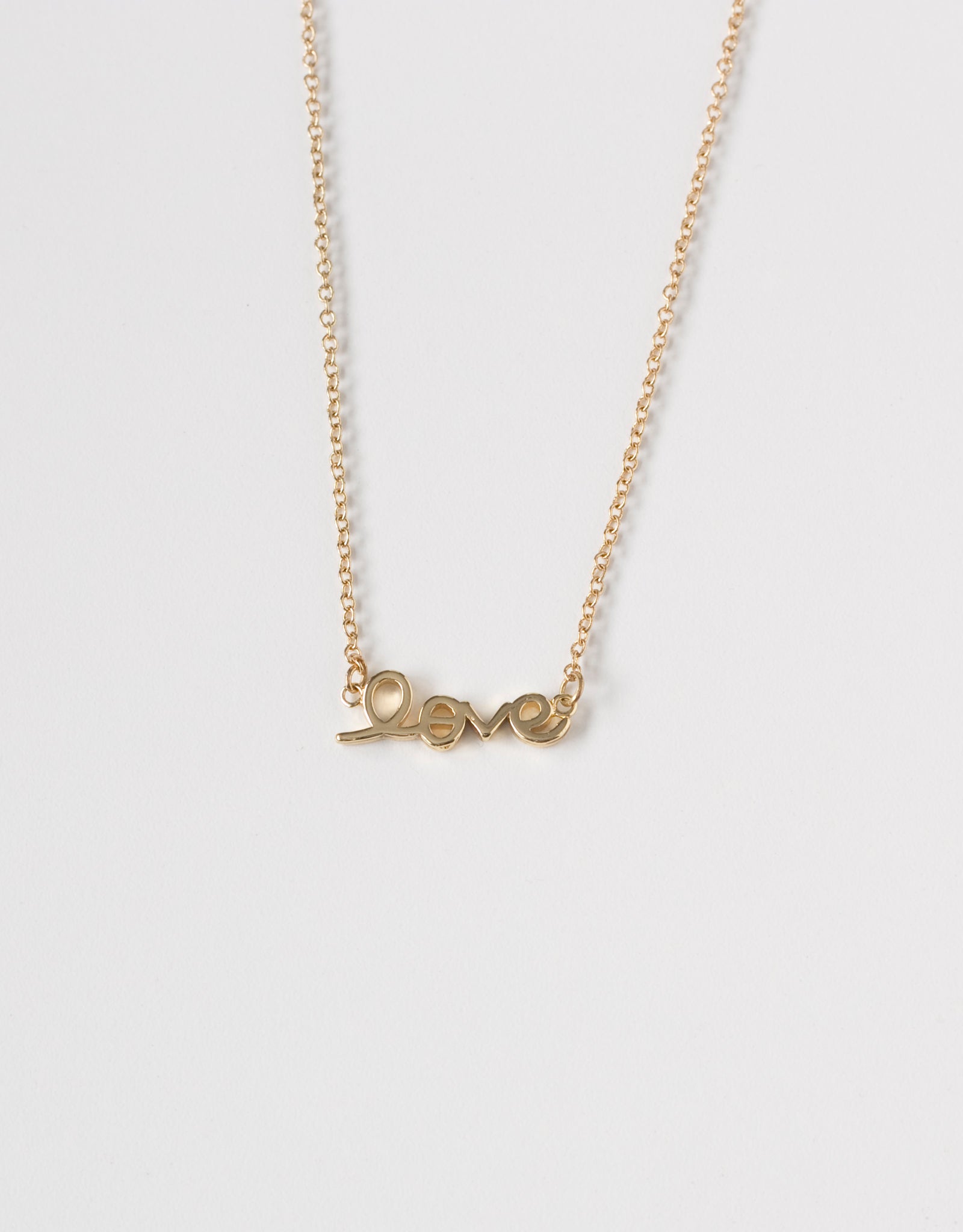 Love Necklace - Gold