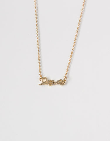 Dog Necklace - Gold
