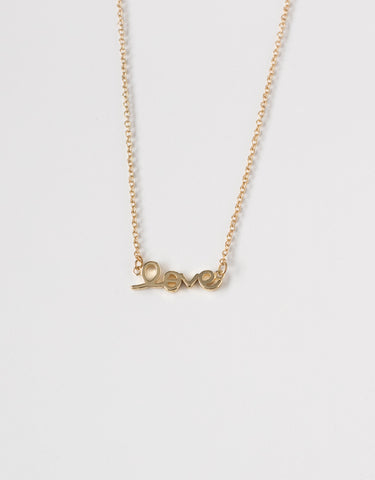 Antler Necklace - Gold