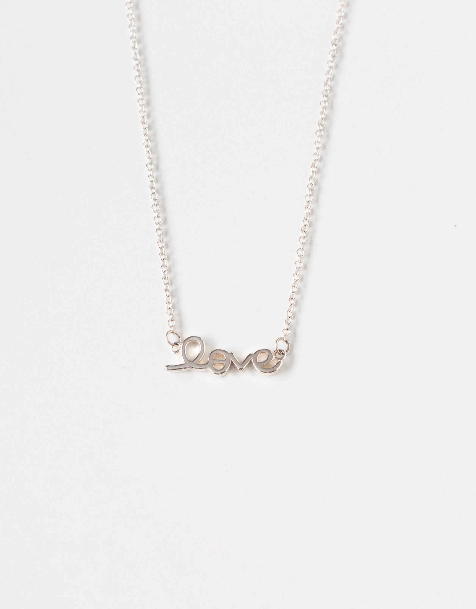 Love Necklace - Silver