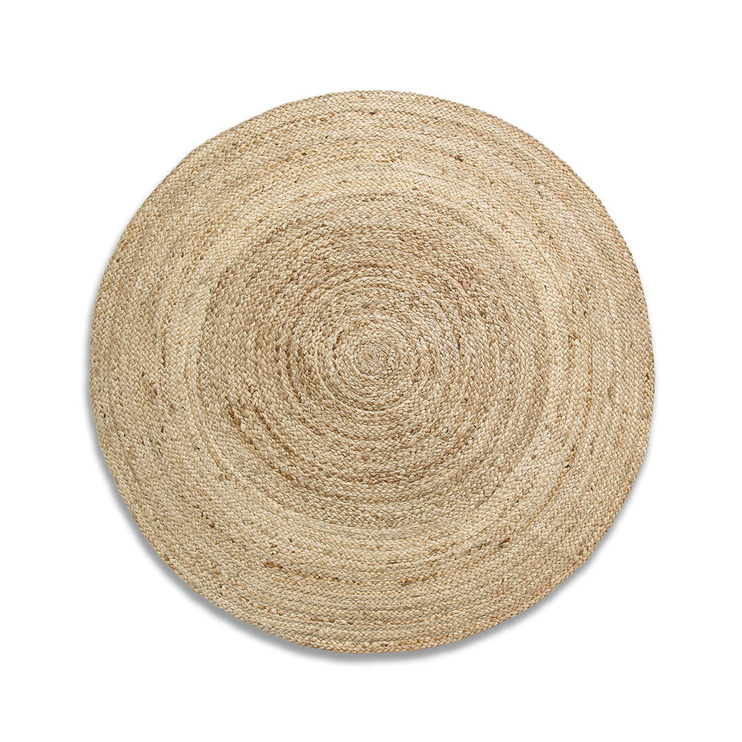 Delilah 9ft Round Rug - Parchment