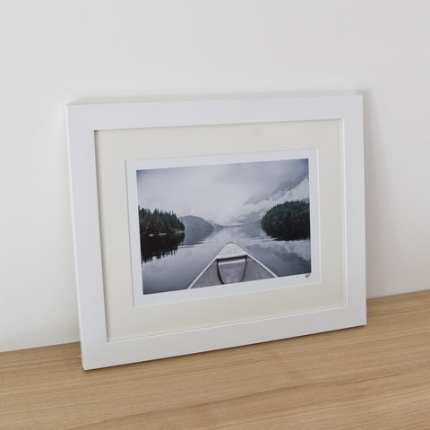 Framed Photograph - On The Lake