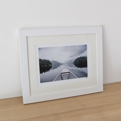 Framed Photograph - On The Lake
