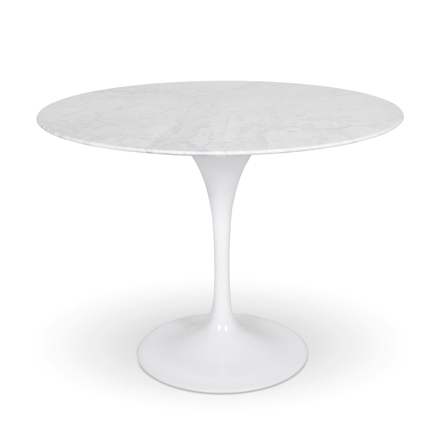 Flute Condo Size Round Dining Table