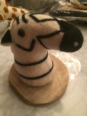 Zebra Head Wall Decor