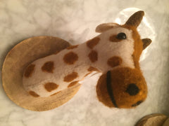 Giraffe Head Wall Decor